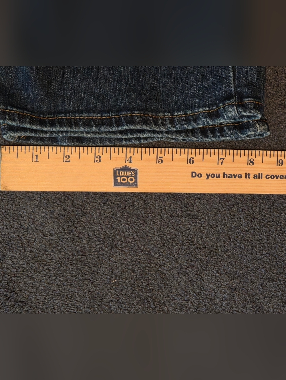 Lee Jeans Dark Wash Stretch Waist Size 18P EUC - Picture 6 of 6